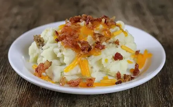 Cheese & Bacon Mashed Potatoes