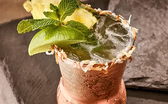 Coconut Pineapple Mule