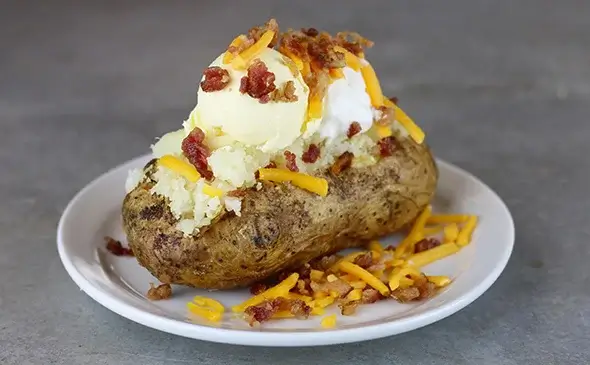 Loaded Baked Potato W Bacon