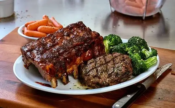 Top Sirloin Steak & Ribs