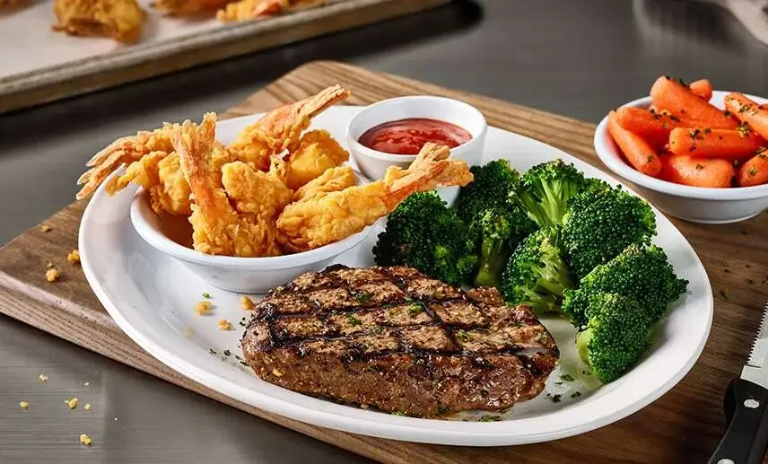 Top Sirloin Steak & Shrimp