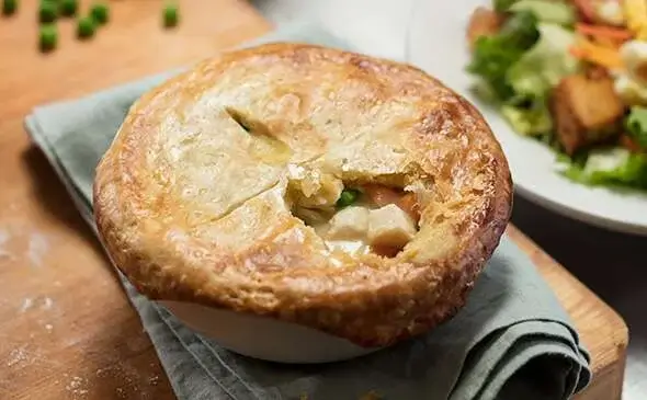 Weekday Lunch Special Homemade Chicken Pot Pie