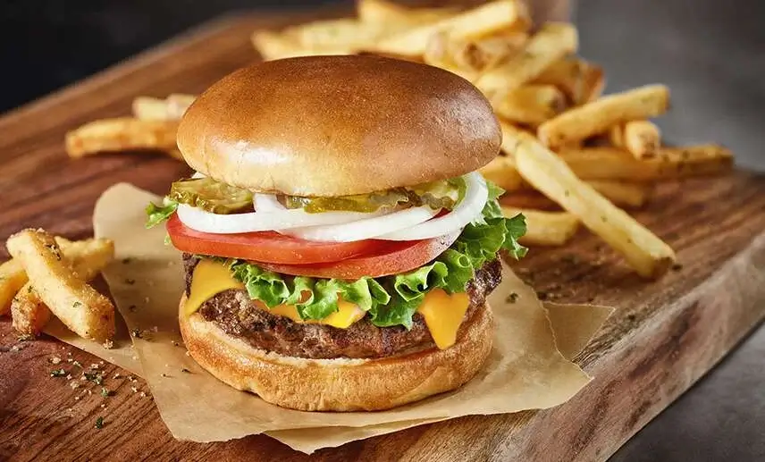 Weekday special classic cheeseburger